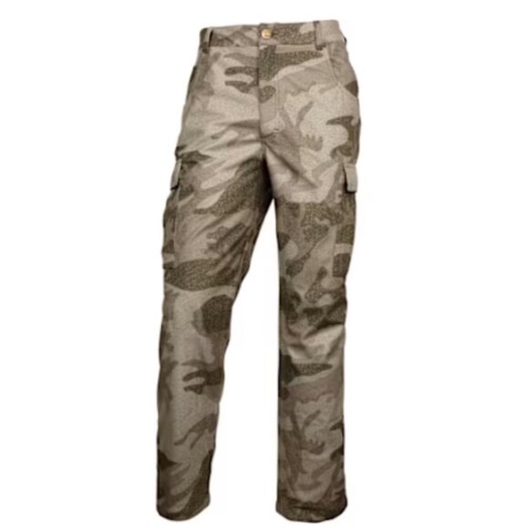 Cabela’s Camo Pants Microtex Size 30 W 32" L Soft Flannel Zipper Pockets NWOT - Picture 1 of 12